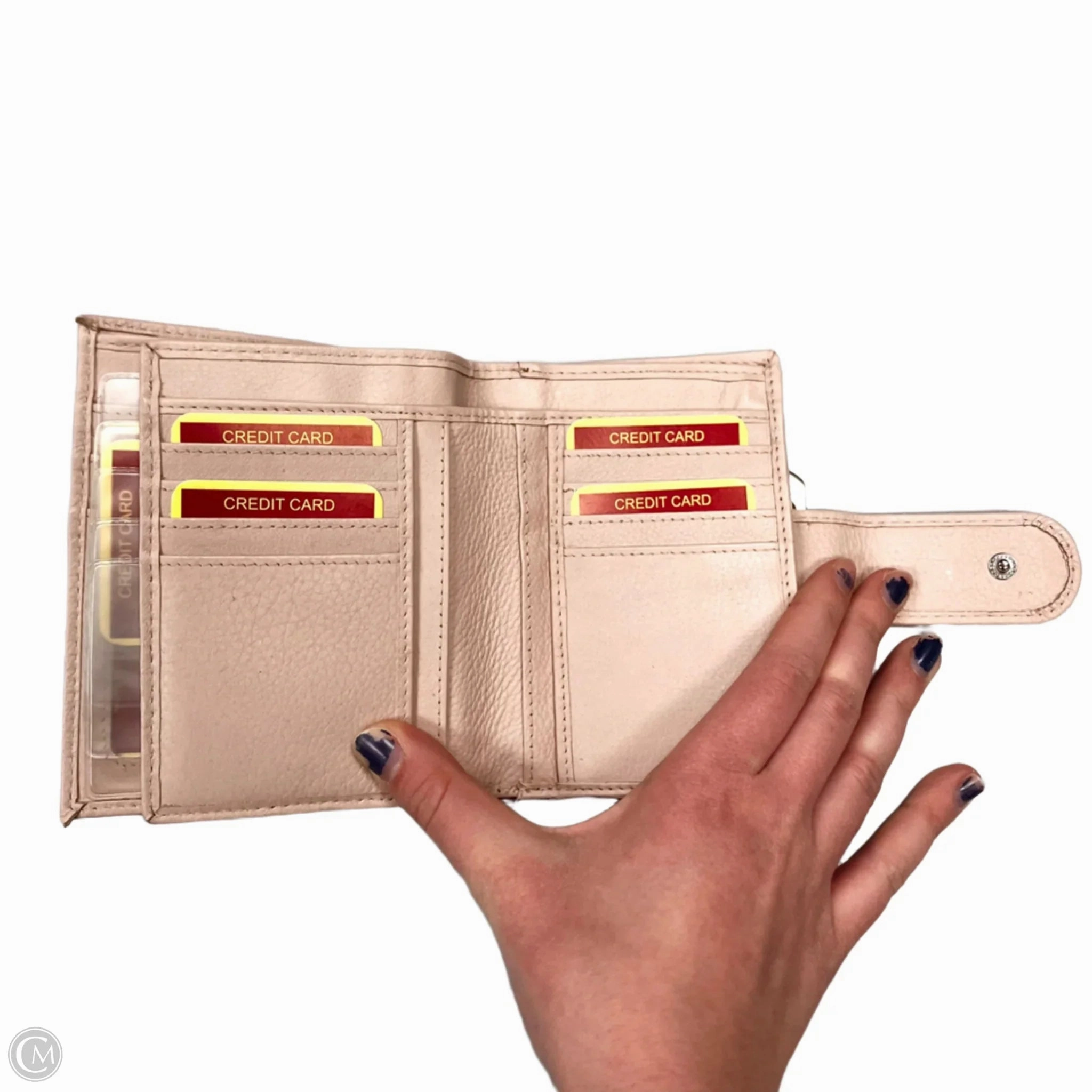 Wallet Leather, Size: Small