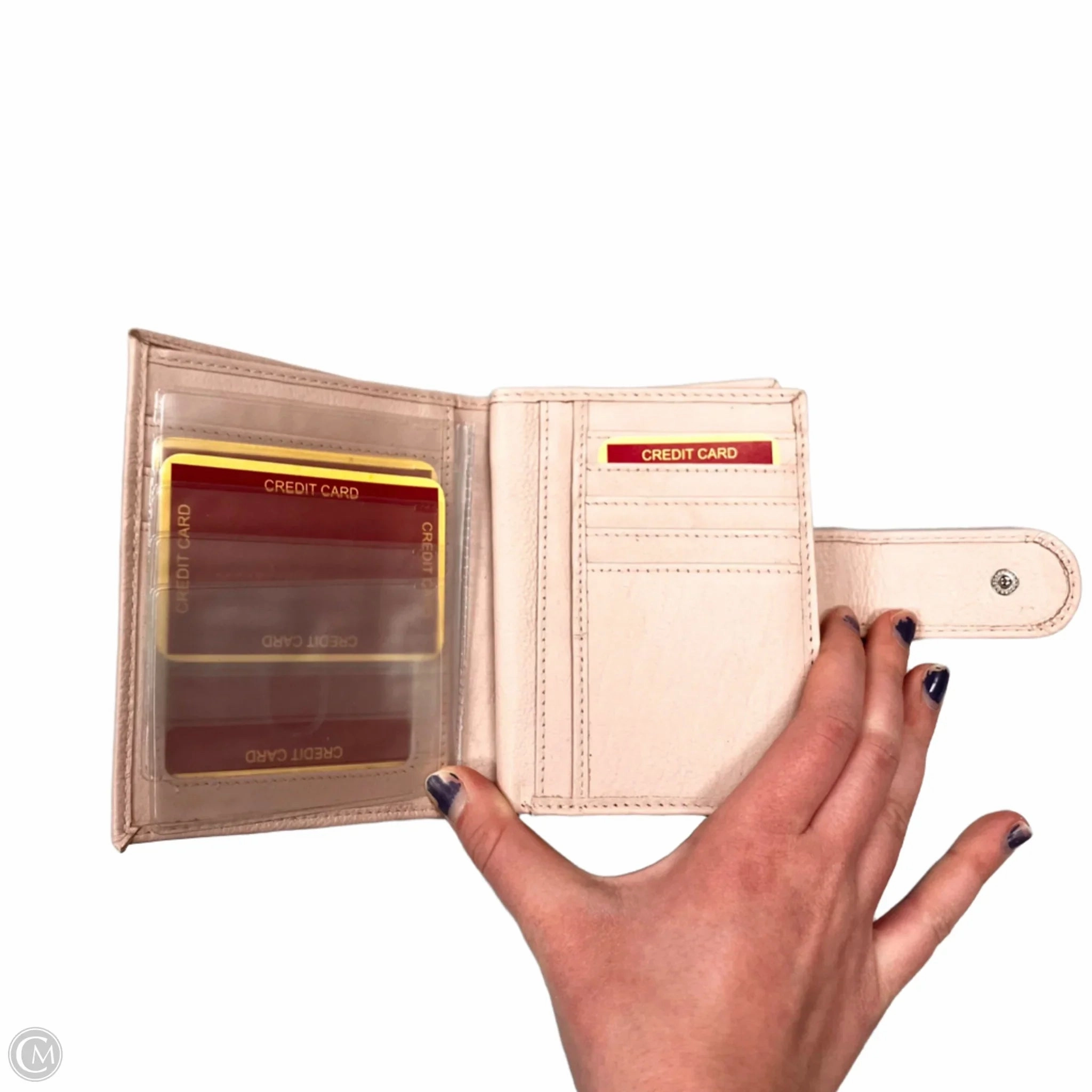 Wallet Leather, Size: Small