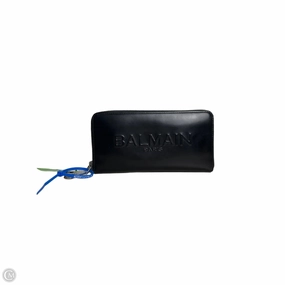Wallet Luxury Designer By Balmain, Size: Large