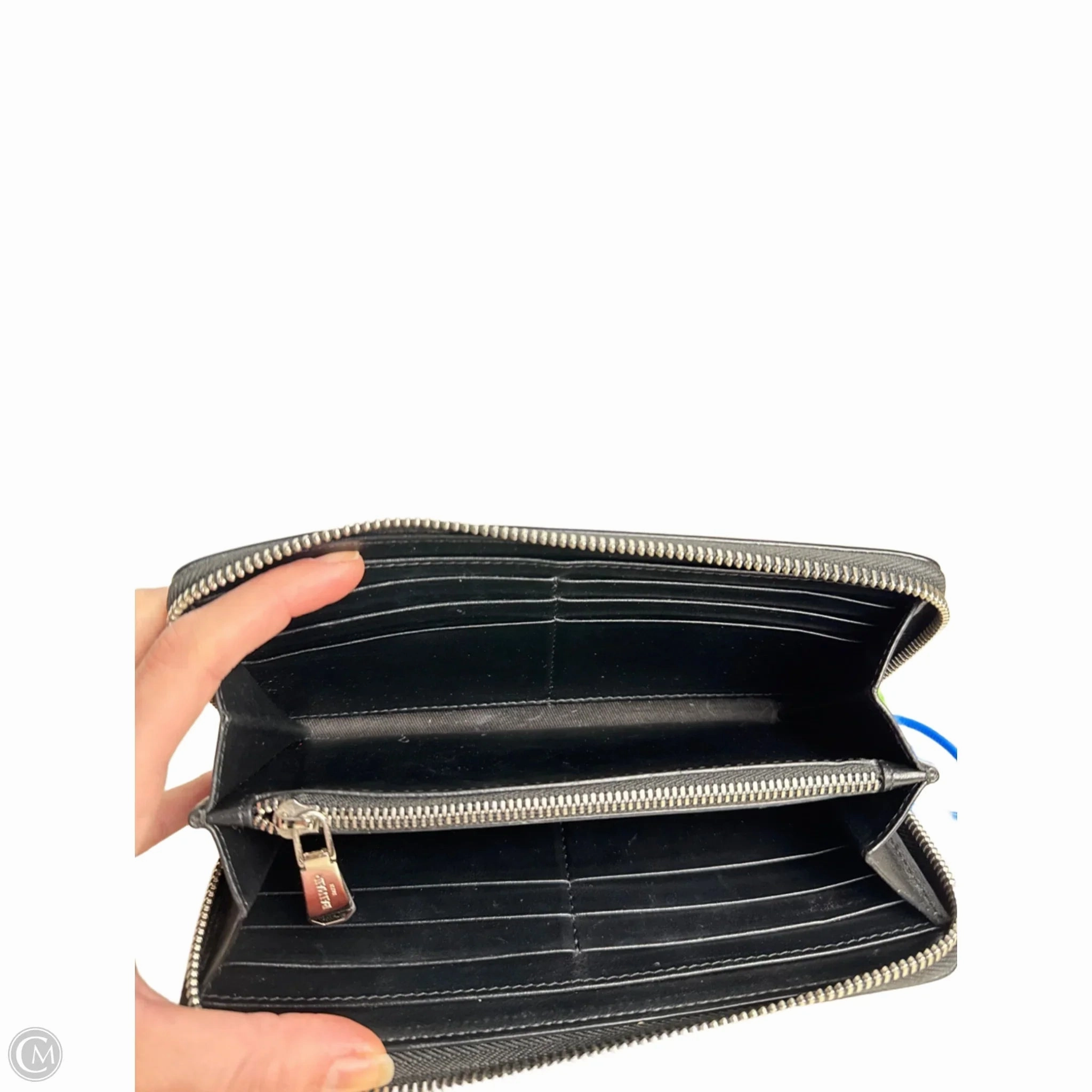 Wallet Luxury Designer By Balmain, Size: Large