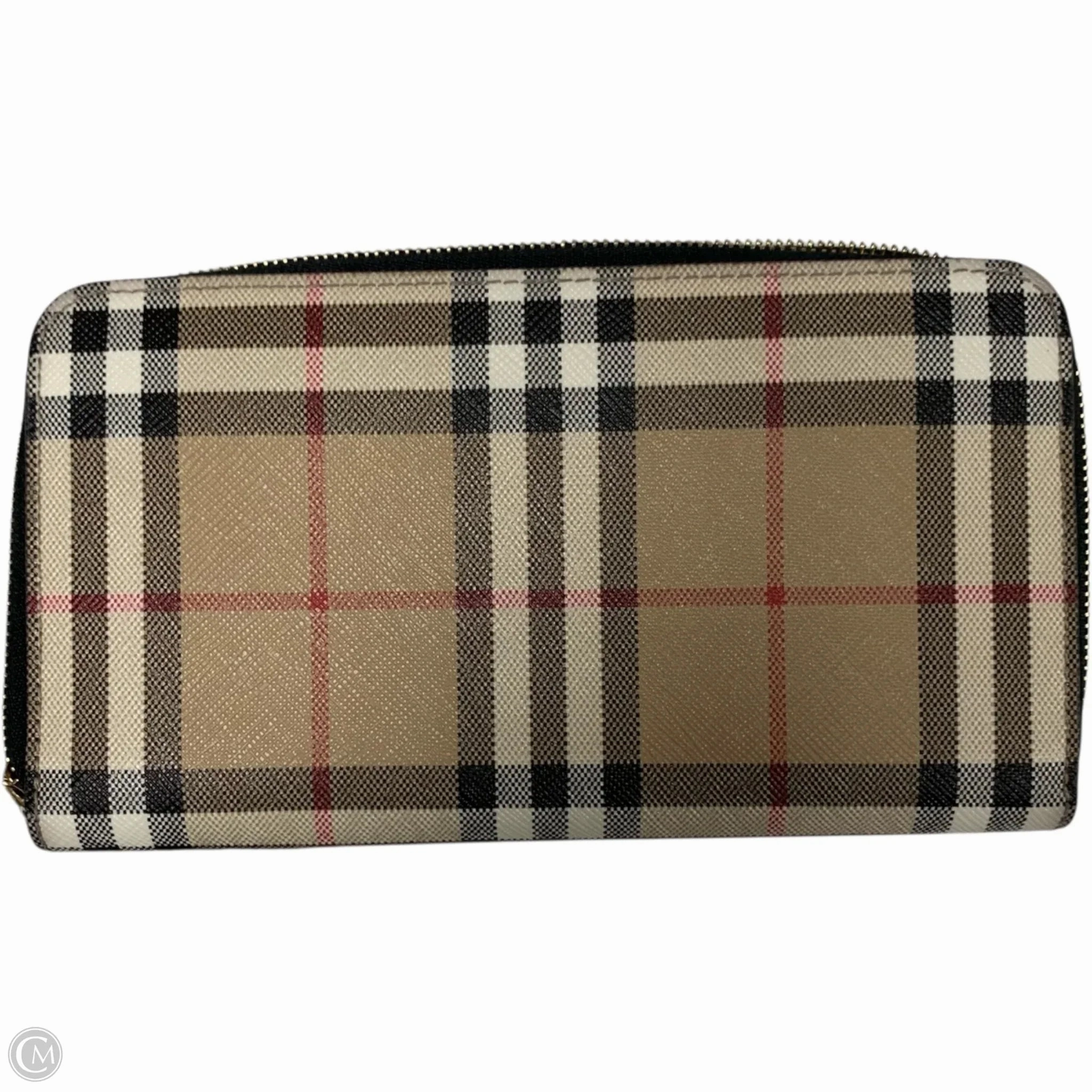 Wallet Luxury Designer By Burberry, Size: Large