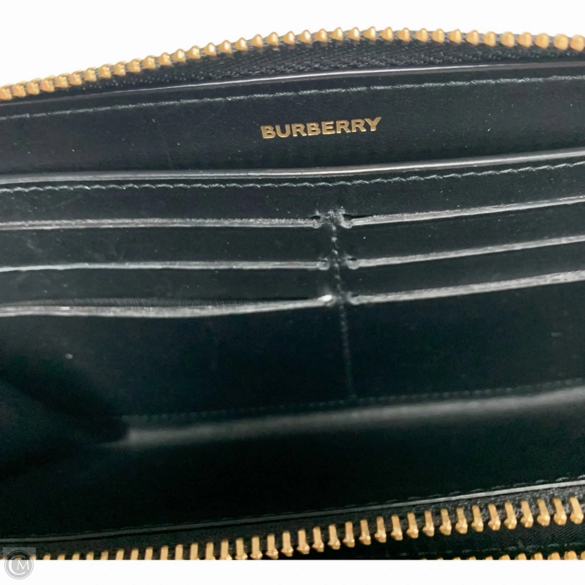 Wallet Luxury Designer By Burberry, Size: Large
