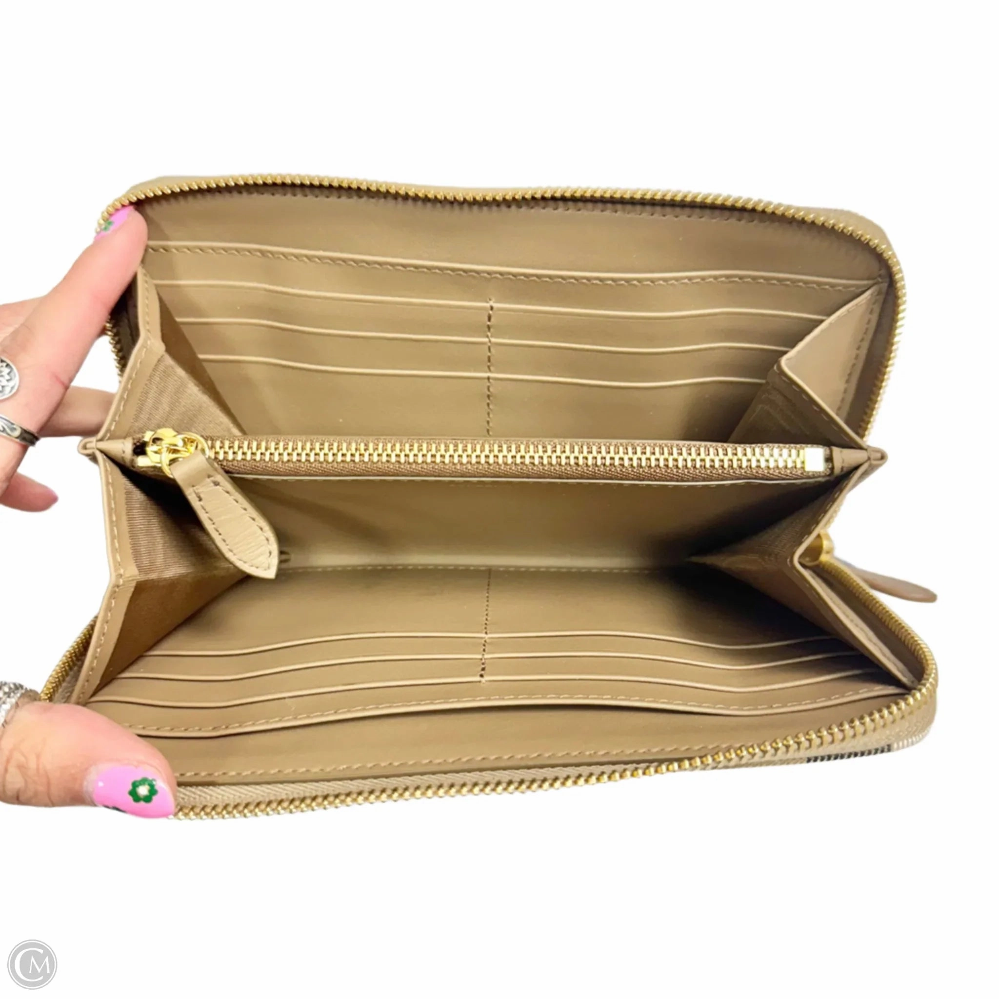 Wallet Luxury Designer By Burberry, Size: Medium