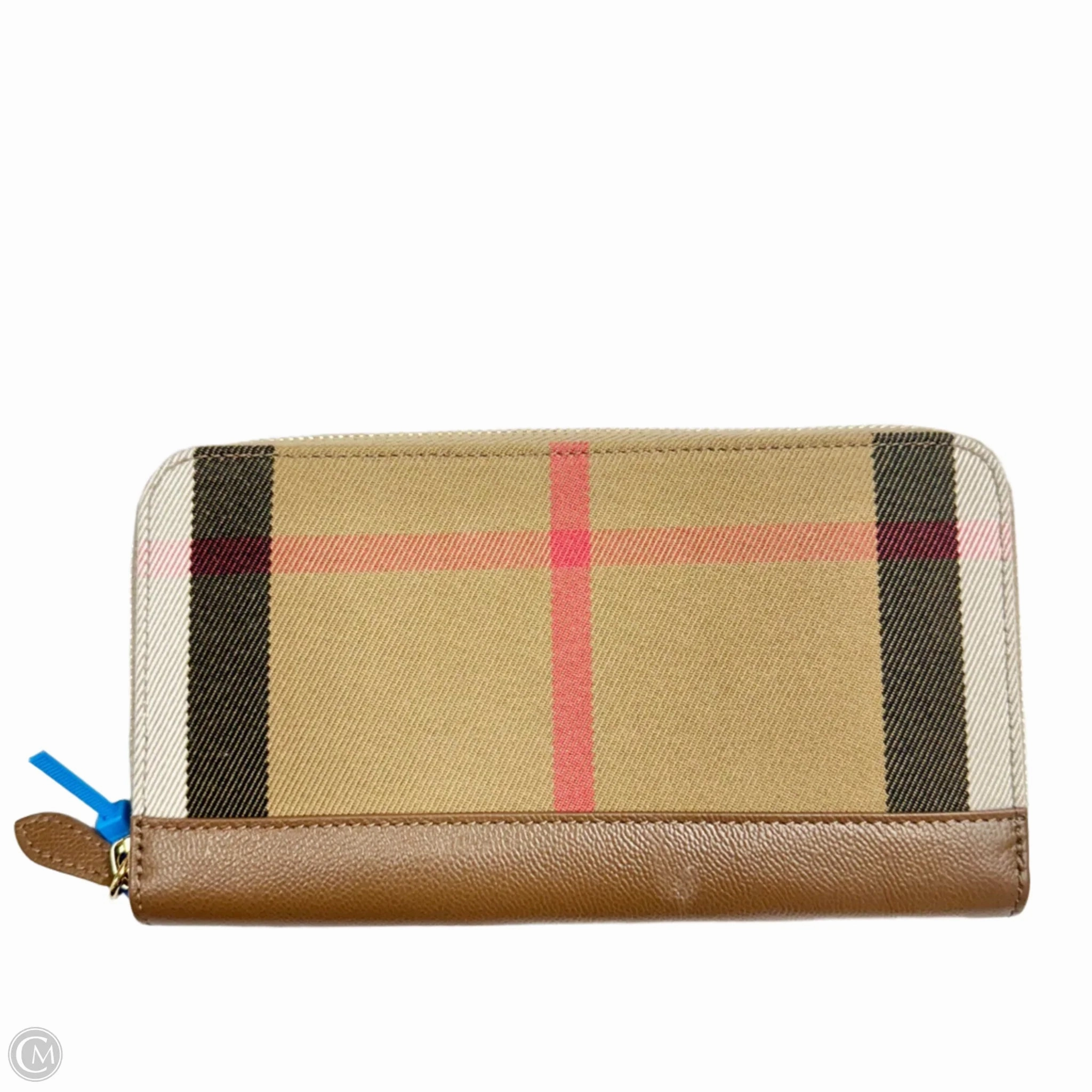 Wallet Luxury Designer By Burberry, Size: Medium