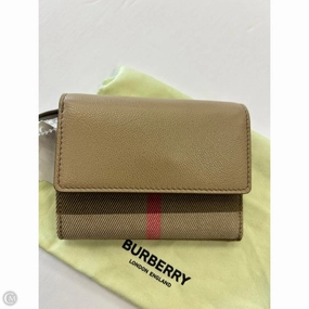 Wallet Luxury Designer By Burberry, Size: Small