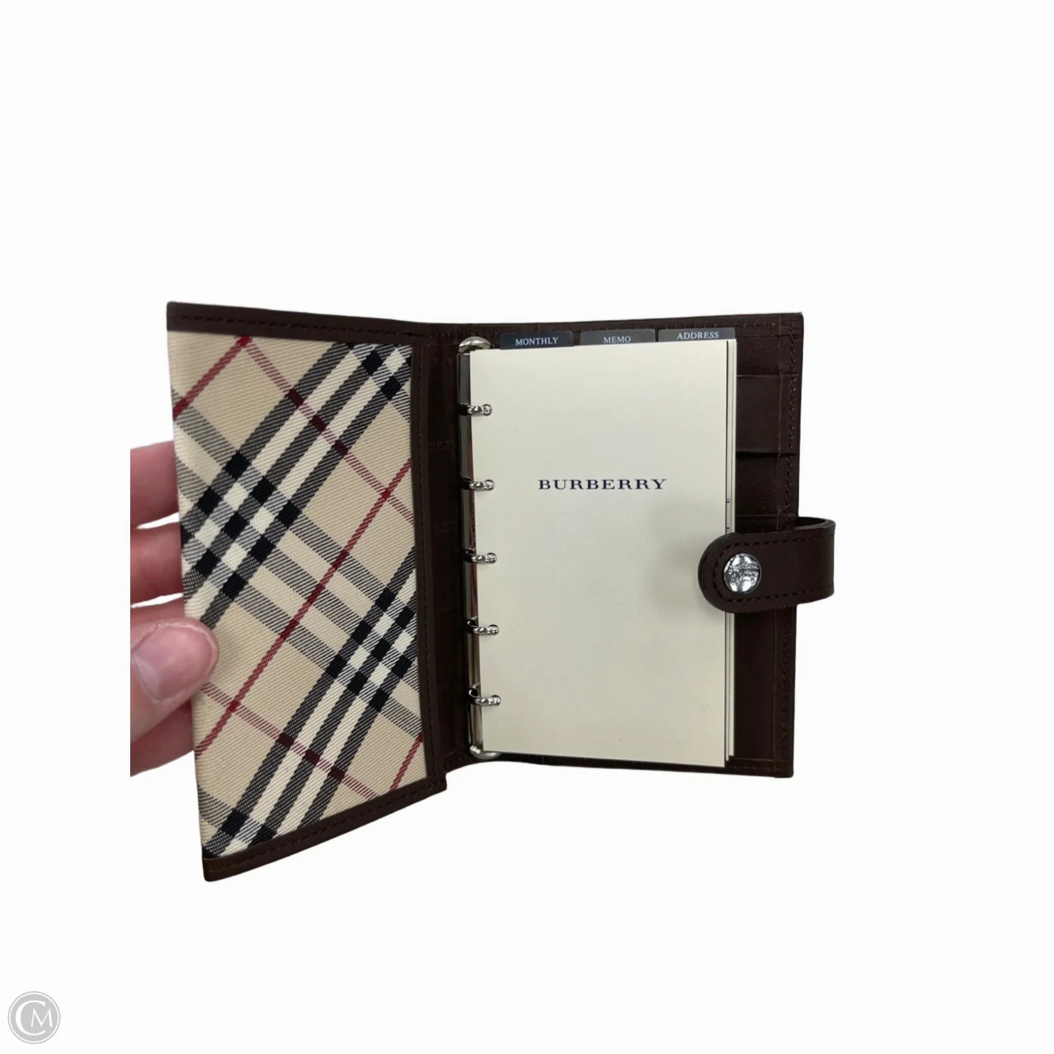 Wallet Luxury Designer By Burberry, Size: Small