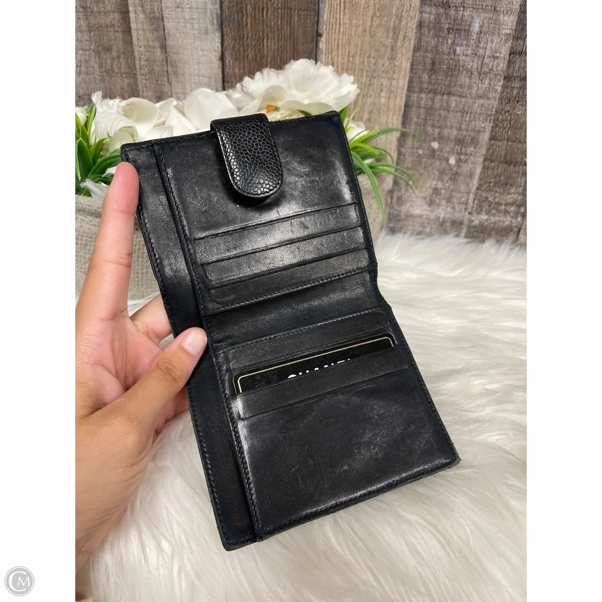 Wallet Luxury Designer By Chanel, Size: Small