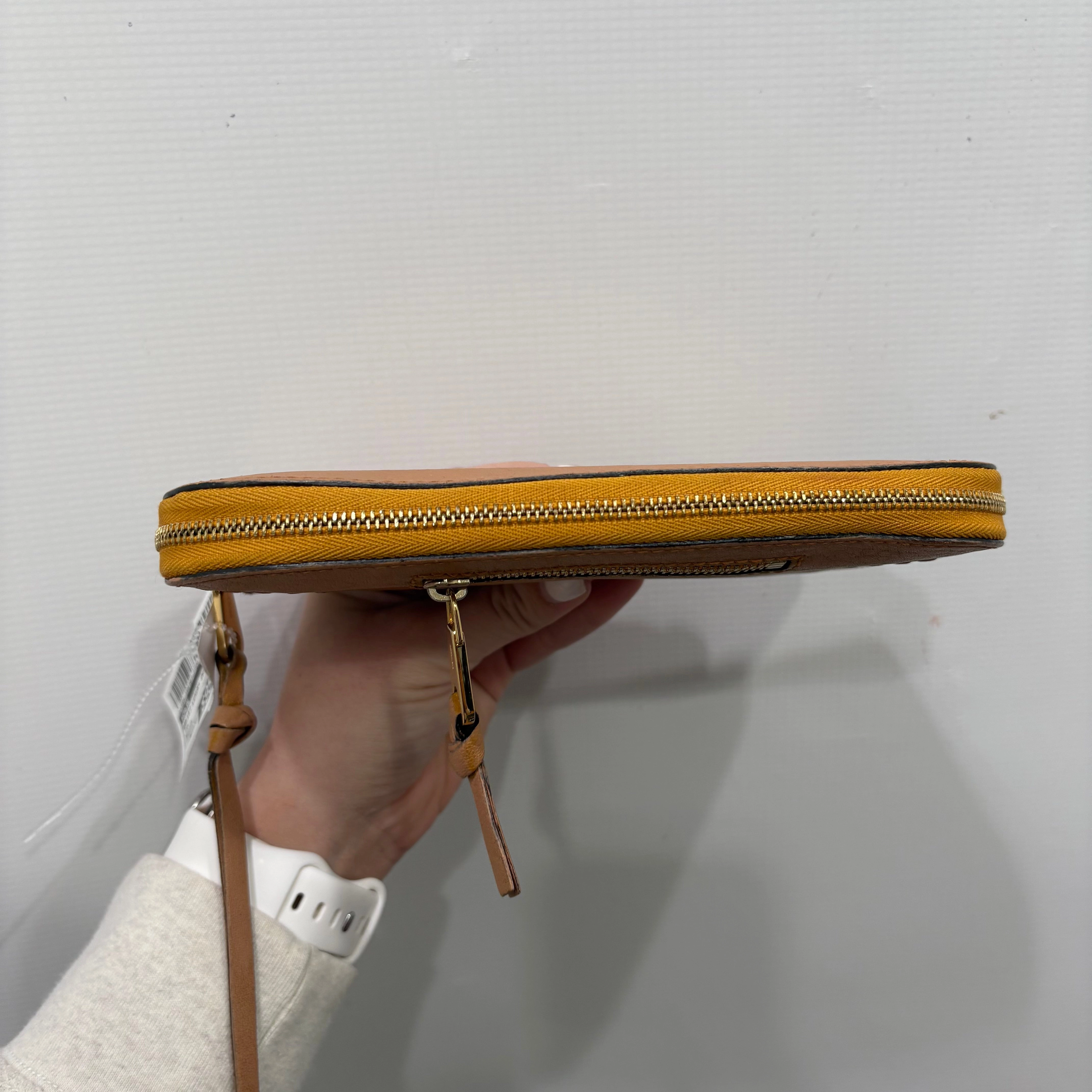 Wallet Luxury Designer By Chloe In Tan, Size:Medium