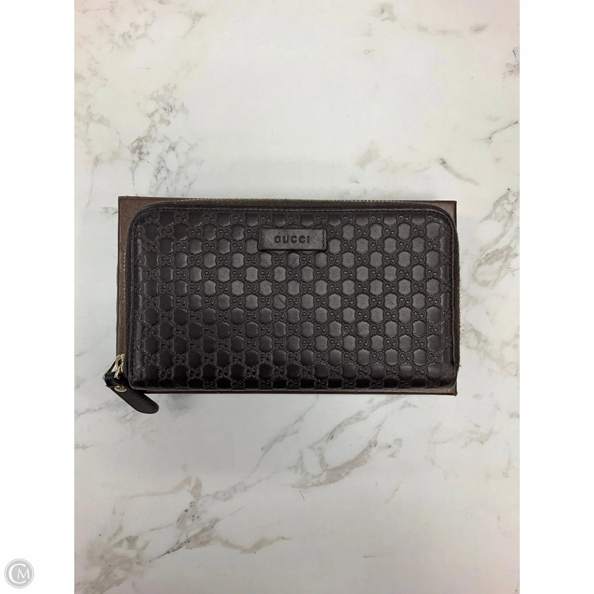 Wallet Luxury Designer By Gucci, Size: Large