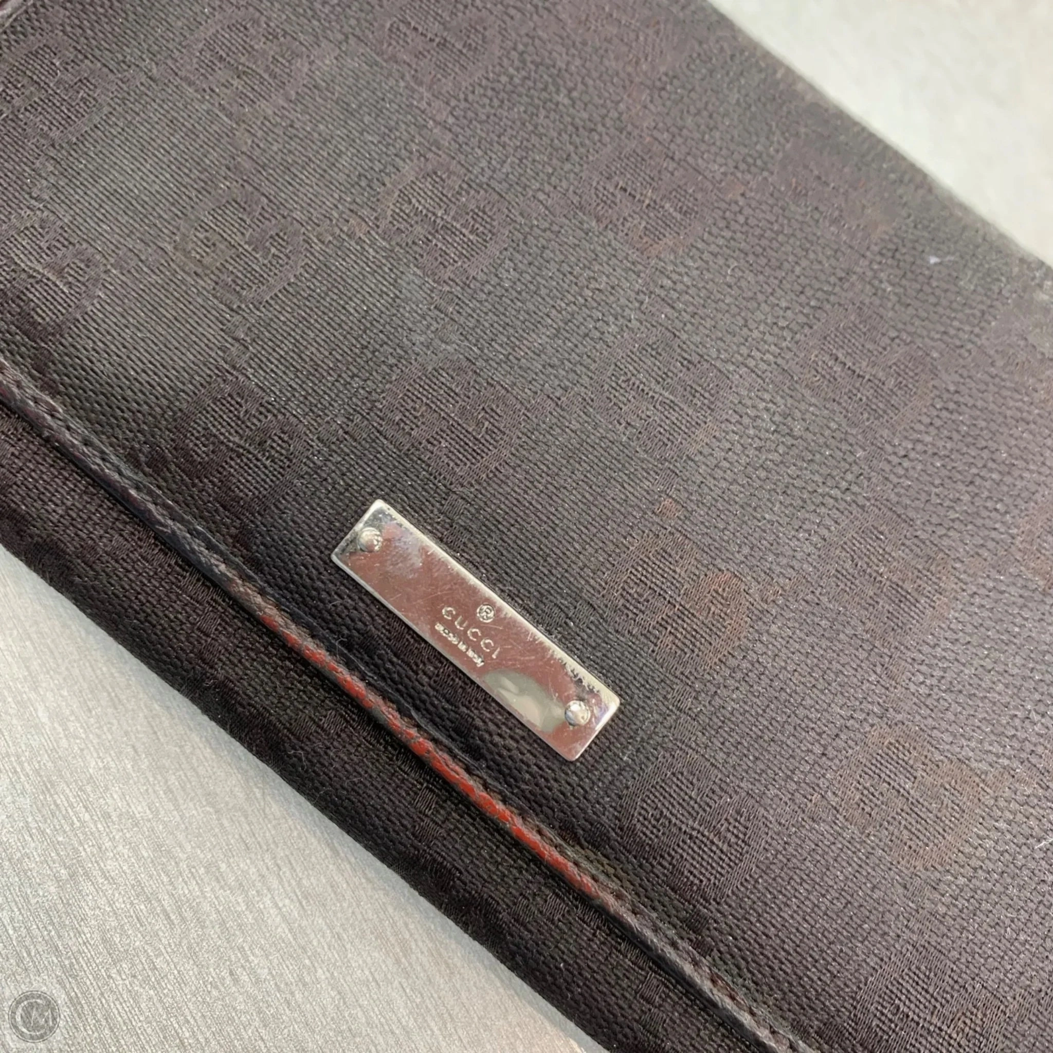 Wallet Luxury Designer By Gucci, Size: Large