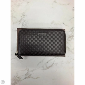 Wallet Luxury Designer By Gucci, Size: Large