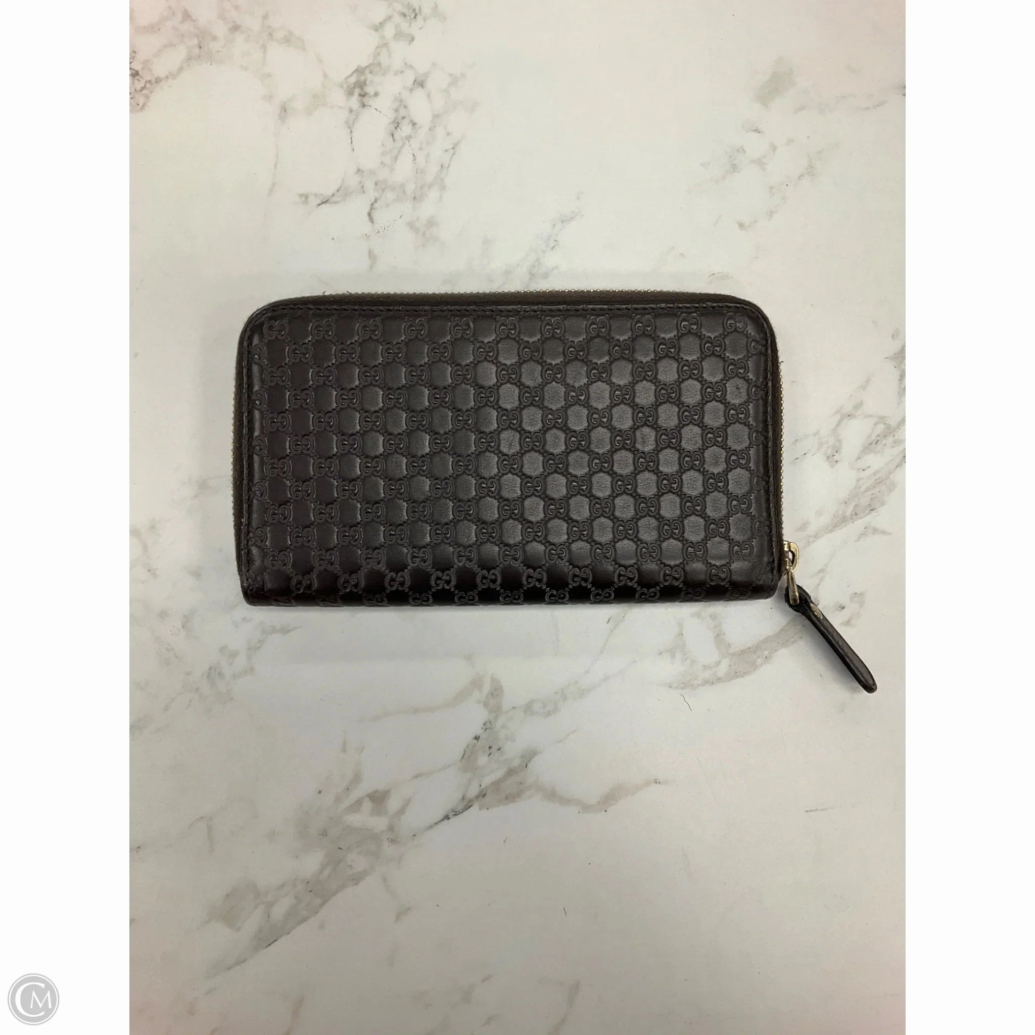 Wallet Luxury Designer By Gucci, Size: Large