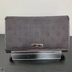Wallet Luxury Designer By Gucci, Size: Large