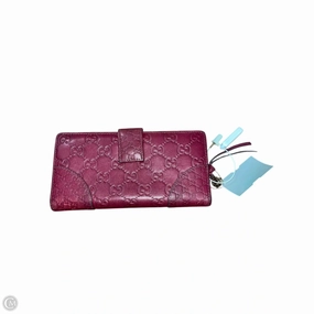 Wallet Luxury Designer By Gucci, Size: Medium
