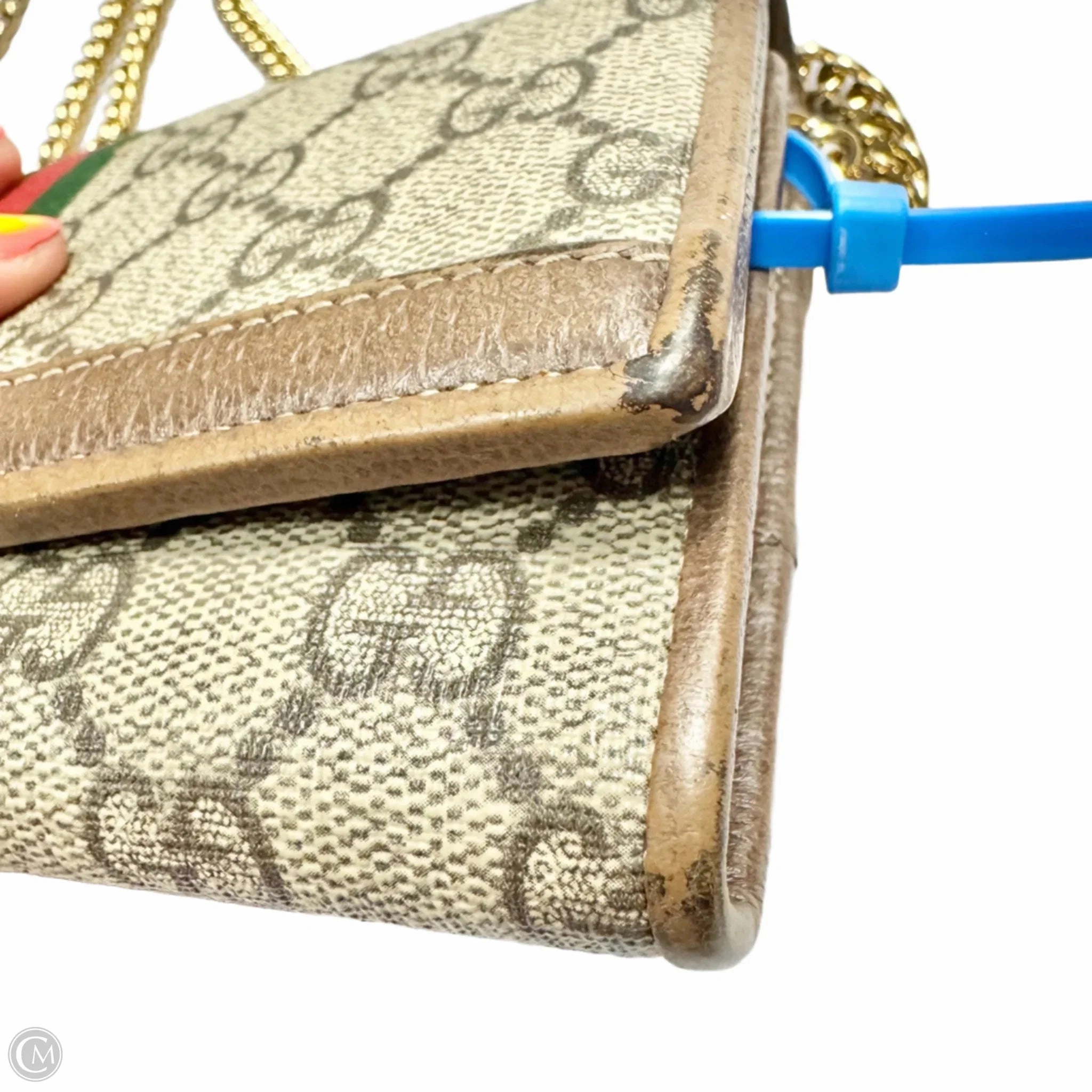 Wallet Luxury Designer By Gucci, Size: Small