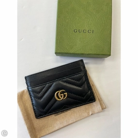 Wallet Luxury Designer By Gucci, Size: Small