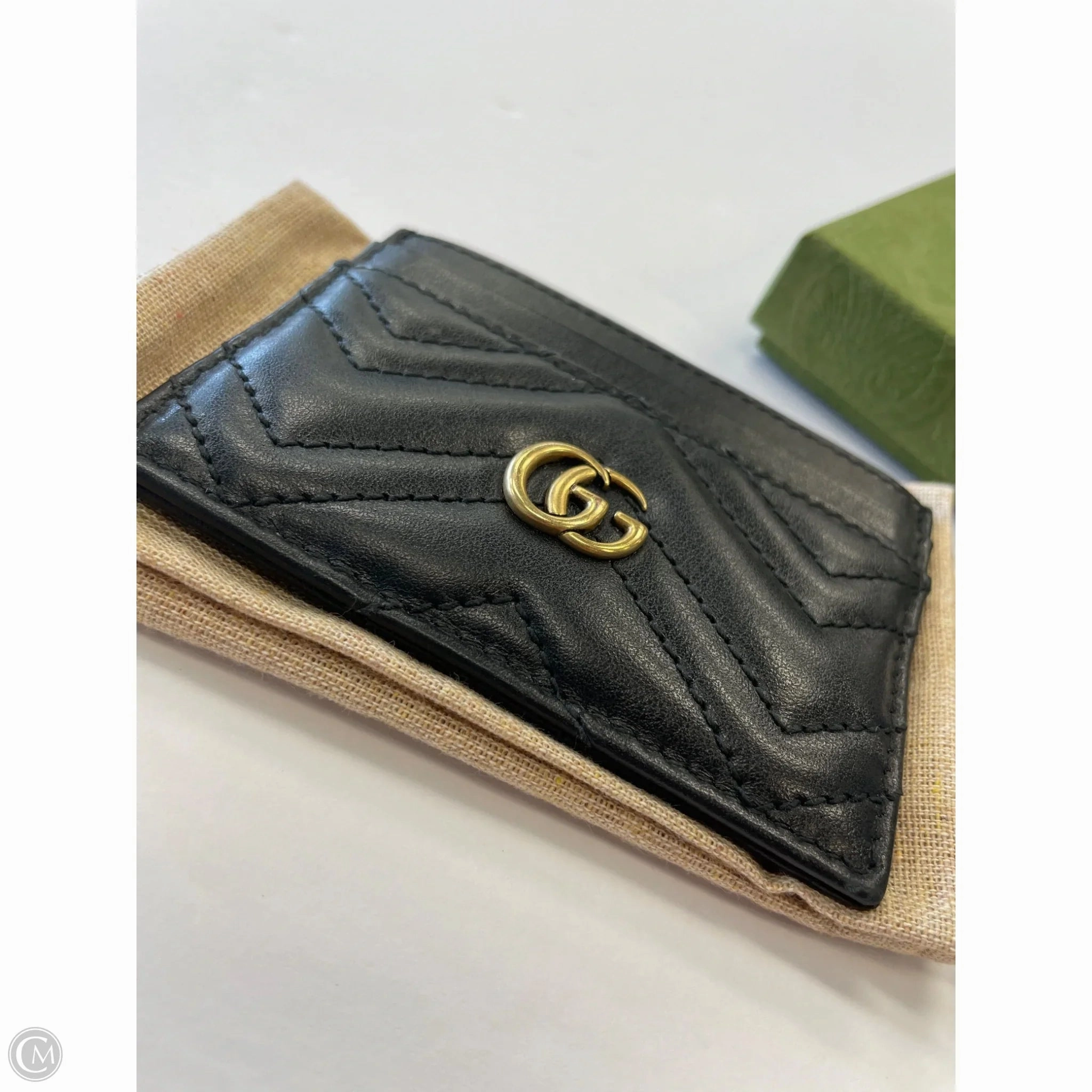 Wallet Luxury Designer By Gucci, Size: Small