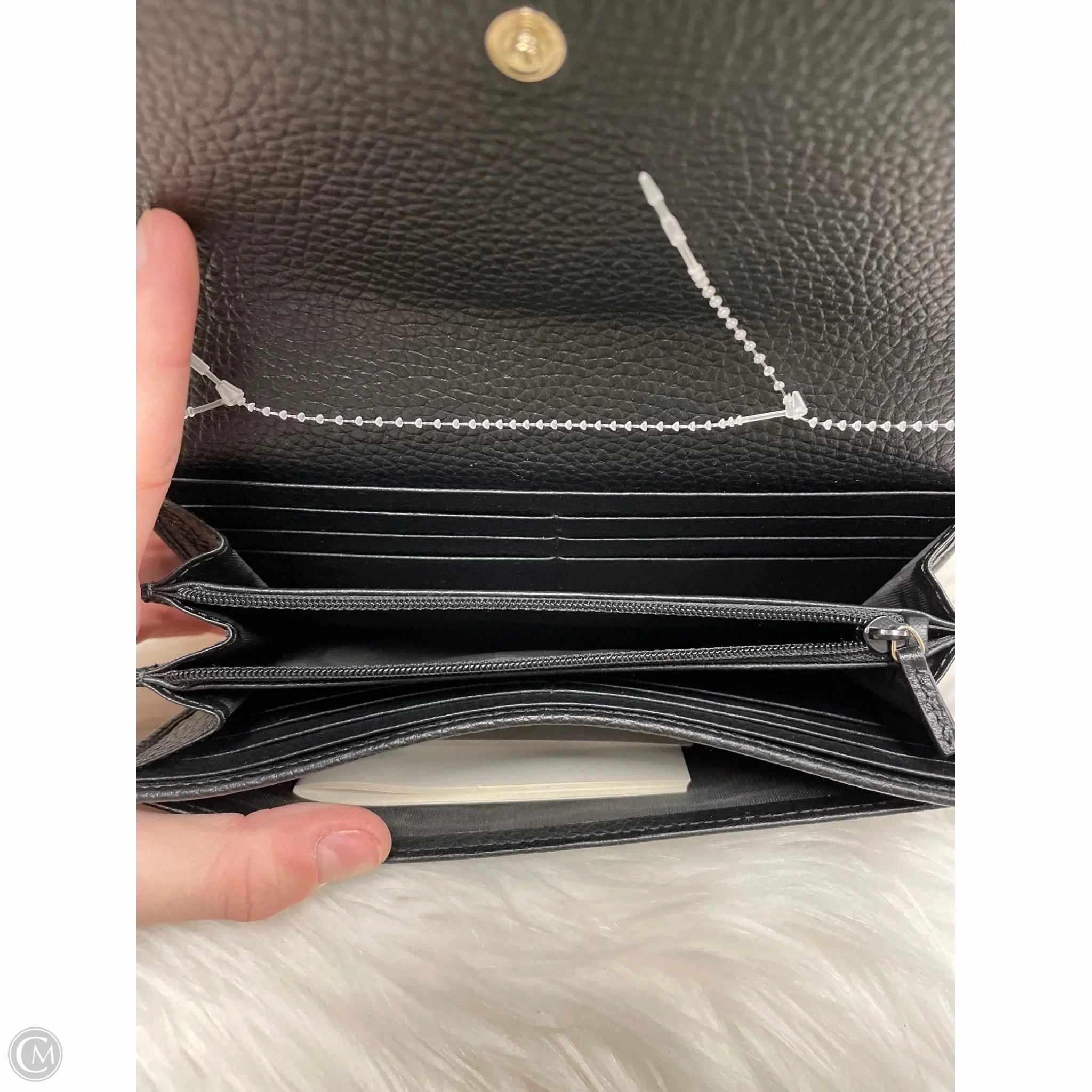 Wallet Luxury Designer By Gucci, Size: Small