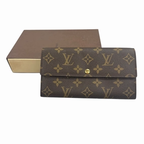 Wallet Luxury Designer By Louis Vuitton In Brown, Size:Medium