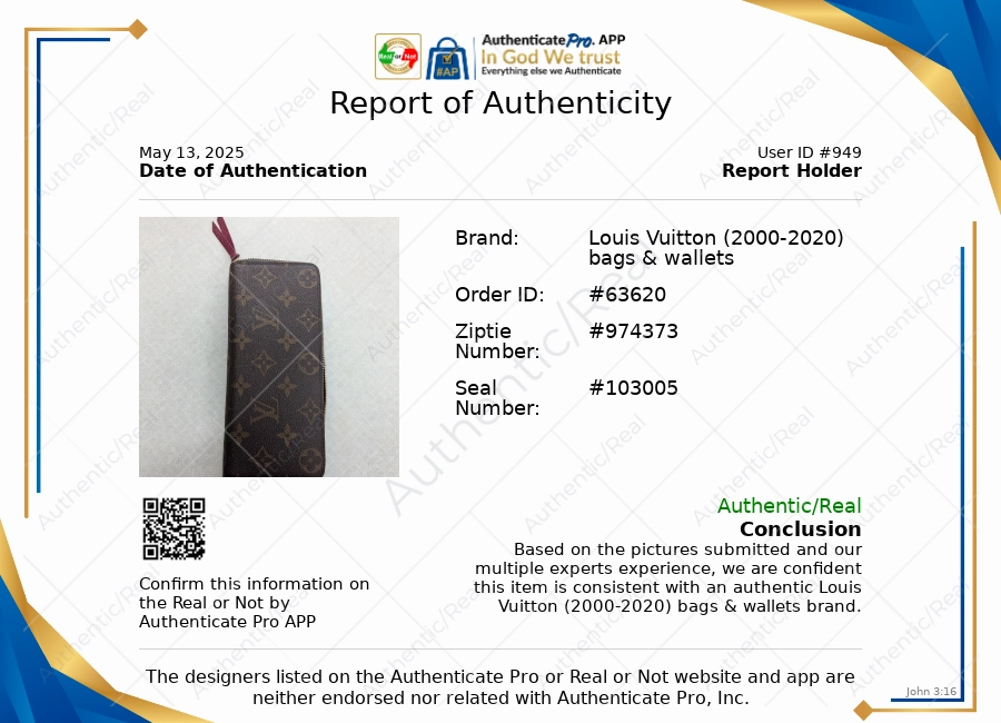 Wallet Luxury Designer By Louis Vuitton In Brown, Size:Medium