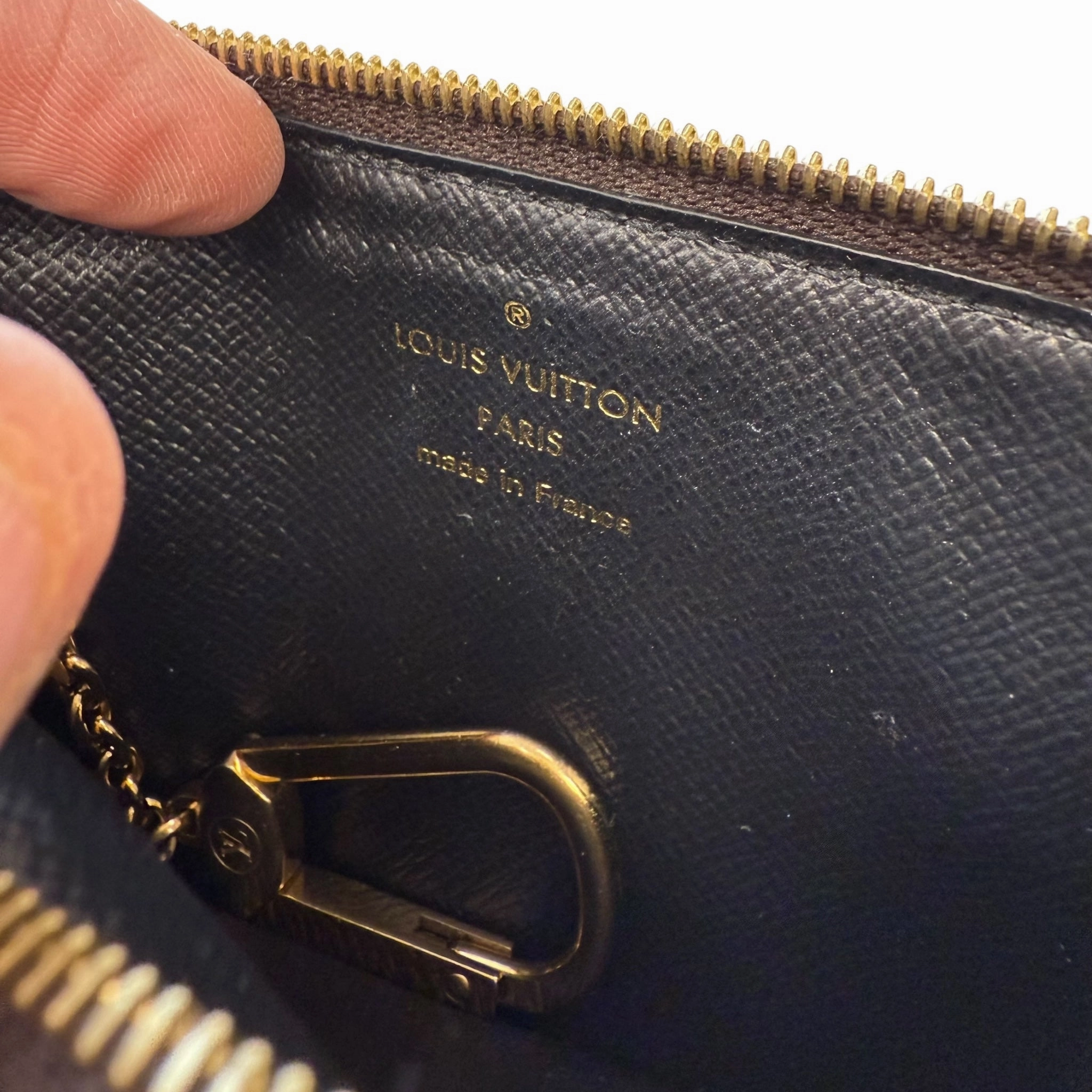 Wallet Luxury Designer By Louis Vuitton In Brown, Size:Small