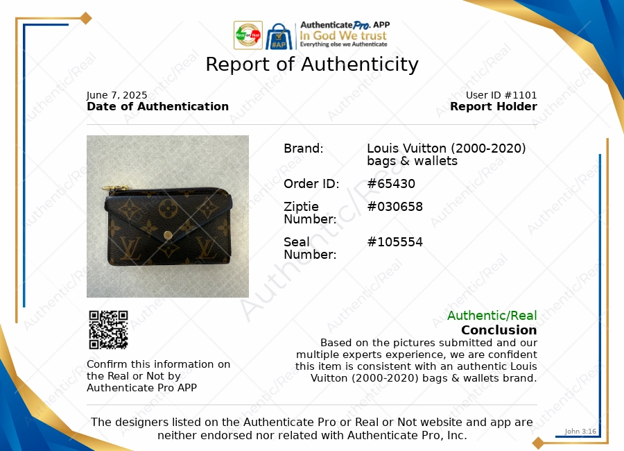 Wallet Luxury Designer By Louis Vuitton In Brown, Size:Small