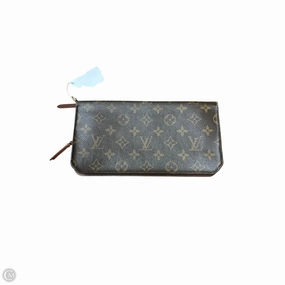 Wallet Luxury Designer By Louis Vuitton, Size: Large