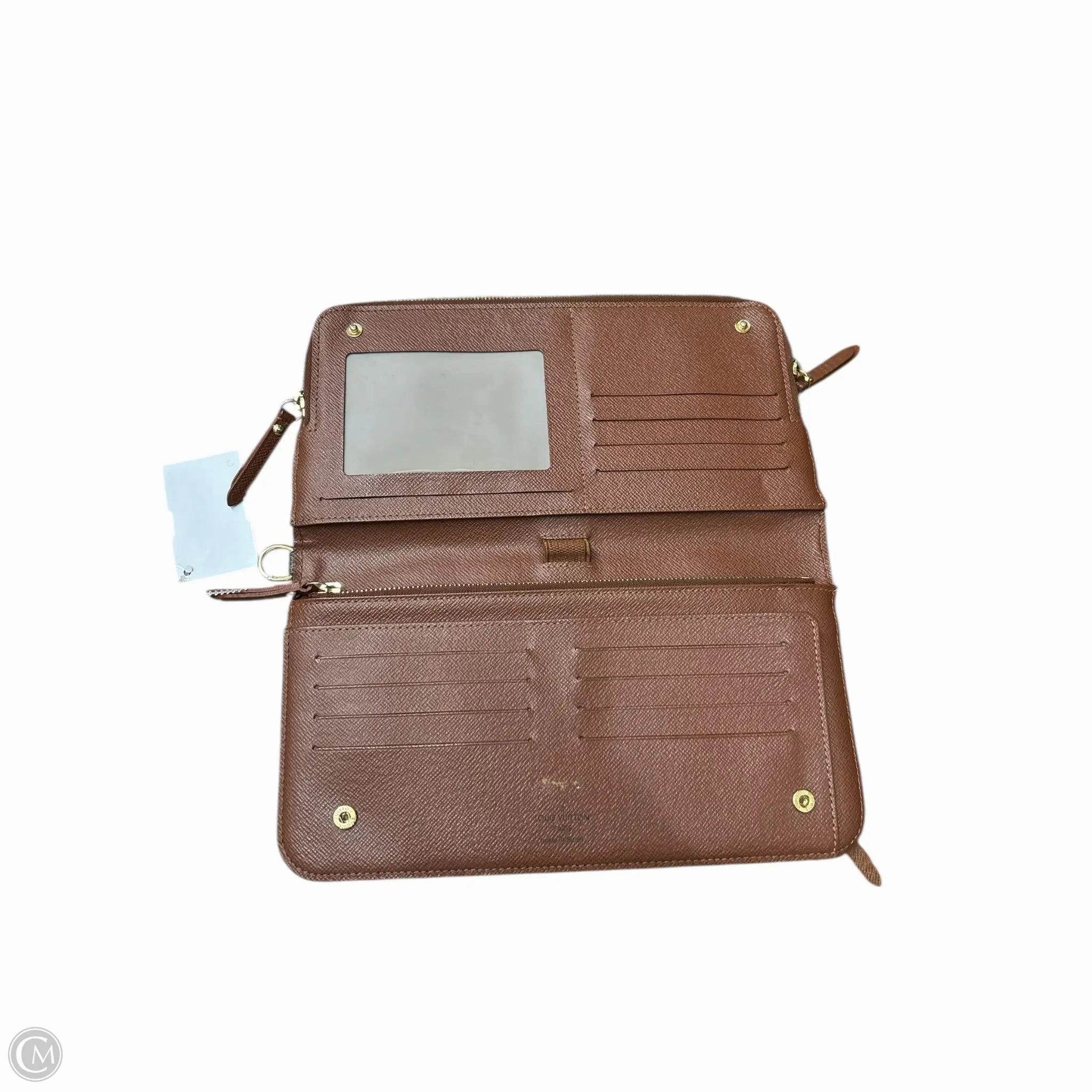 Wallet Luxury Designer By Louis Vuitton, Size: Large