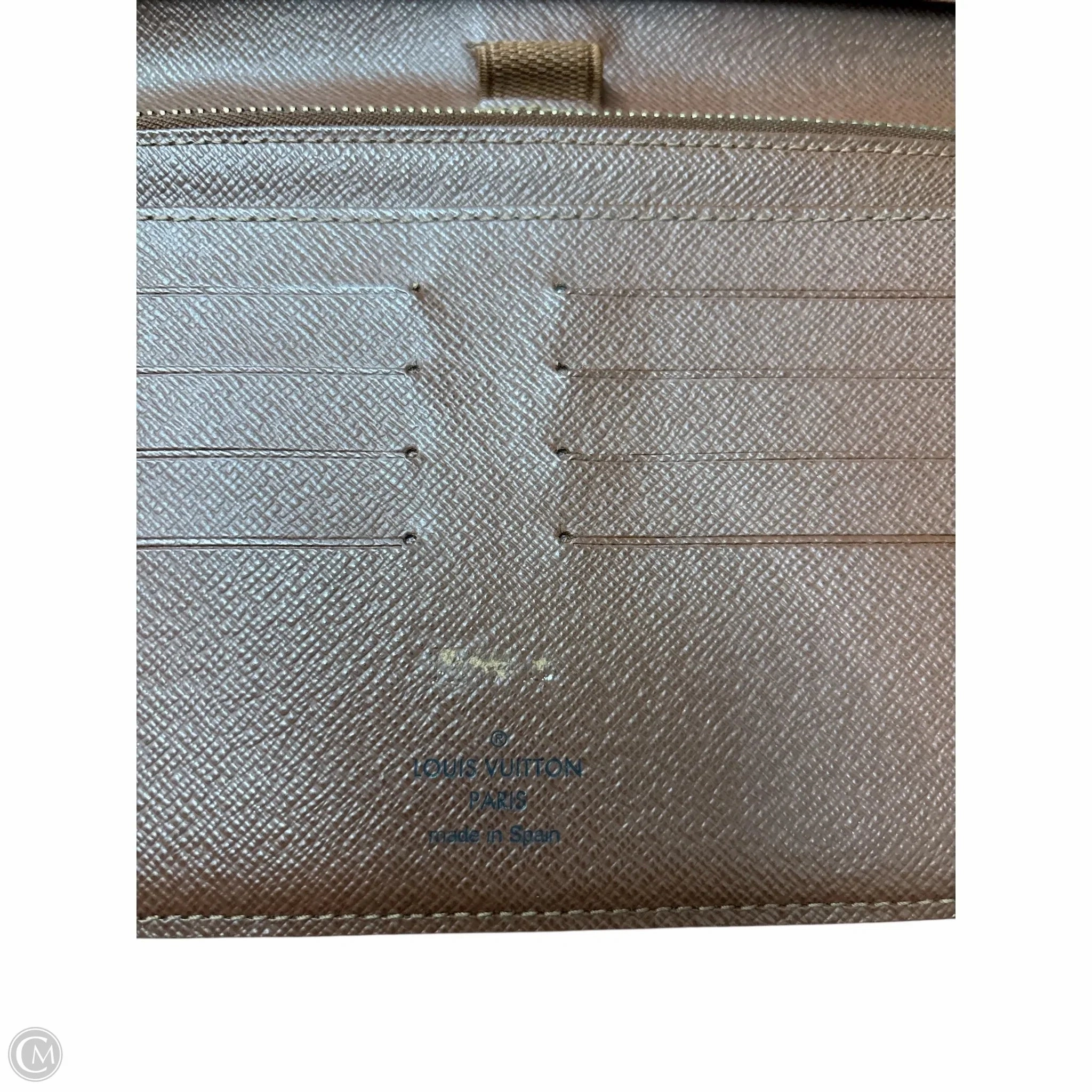 Wallet Luxury Designer By Louis Vuitton, Size: Large