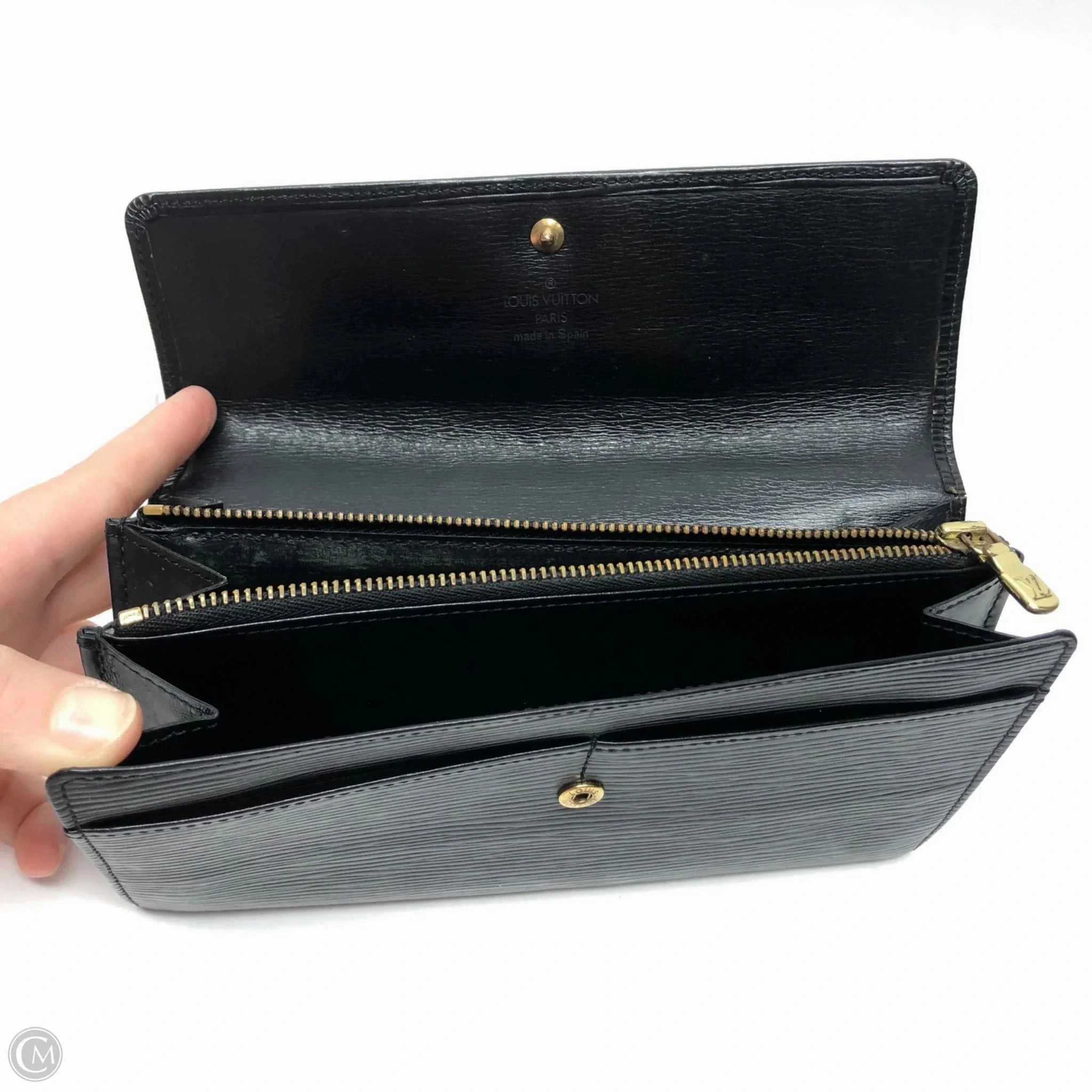 Wallet Luxury Designer By Louis Vuitton, Size: Large