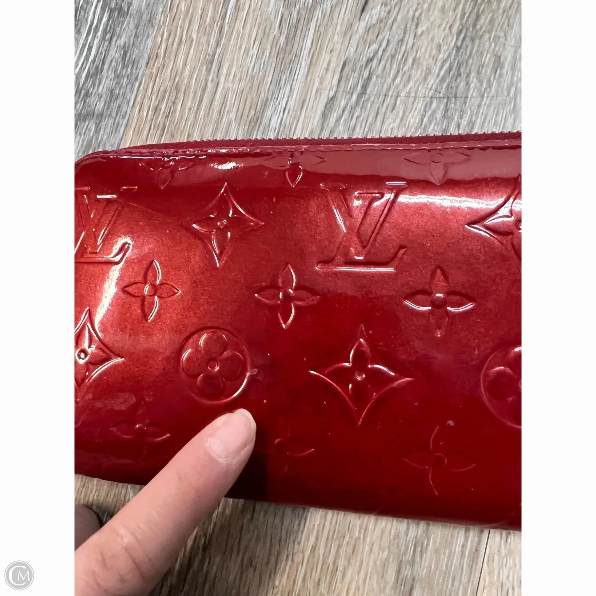 Wallet Luxury Designer By Louis Vuitton, Size: Large