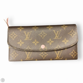Wallet Luxury Designer By Louis Vuitton, Size: Medium