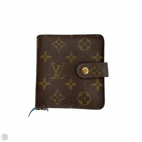 Wallet Luxury Designer By Louis Vuitton, Size: Small