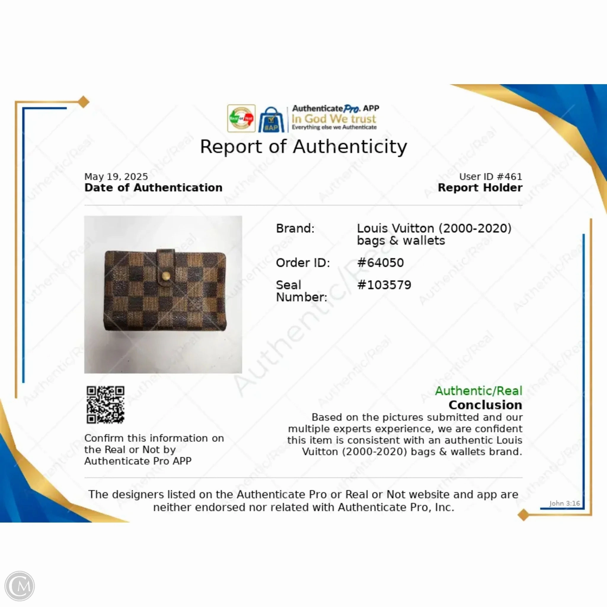 Wallet Luxury Designer By Louis Vuitton, Size: Small