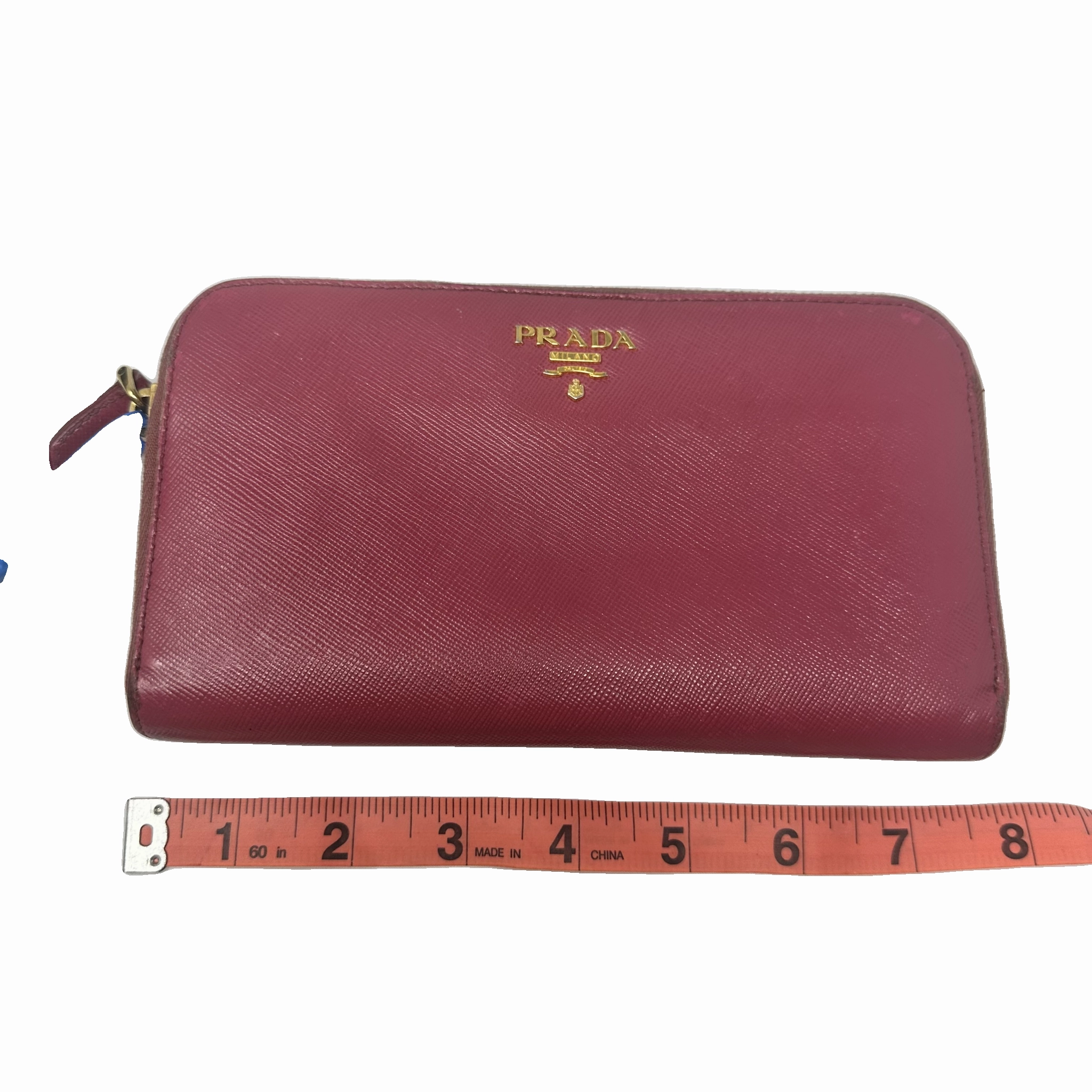 Wallet Luxury Designer By Prada, Size: Large