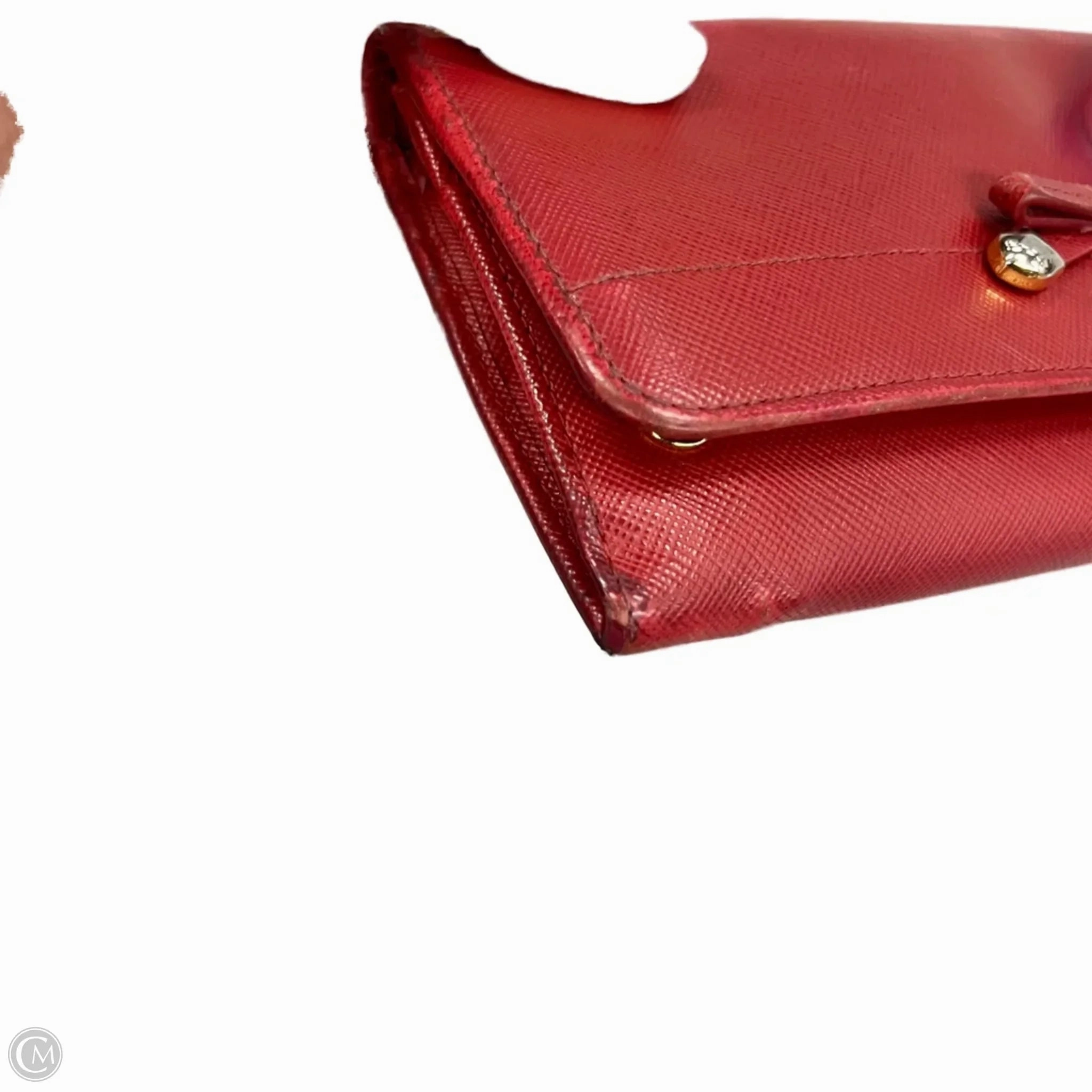 Wallet Luxury Designer By Prada, Size: Large