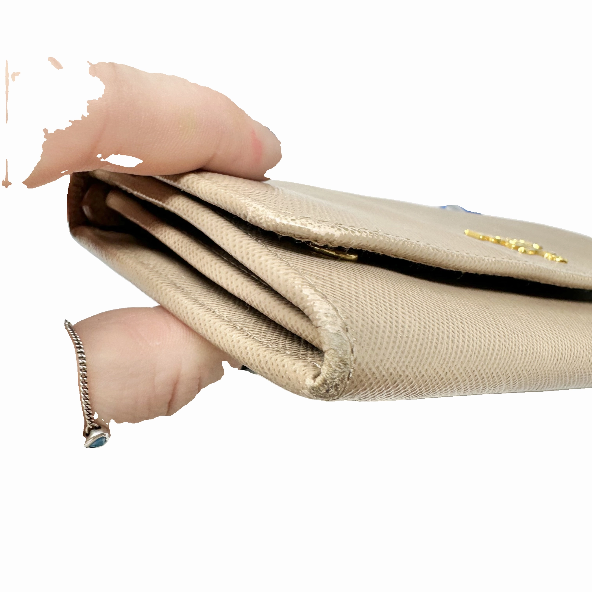 Wallet Luxury Designer By Prada, Size: Medium