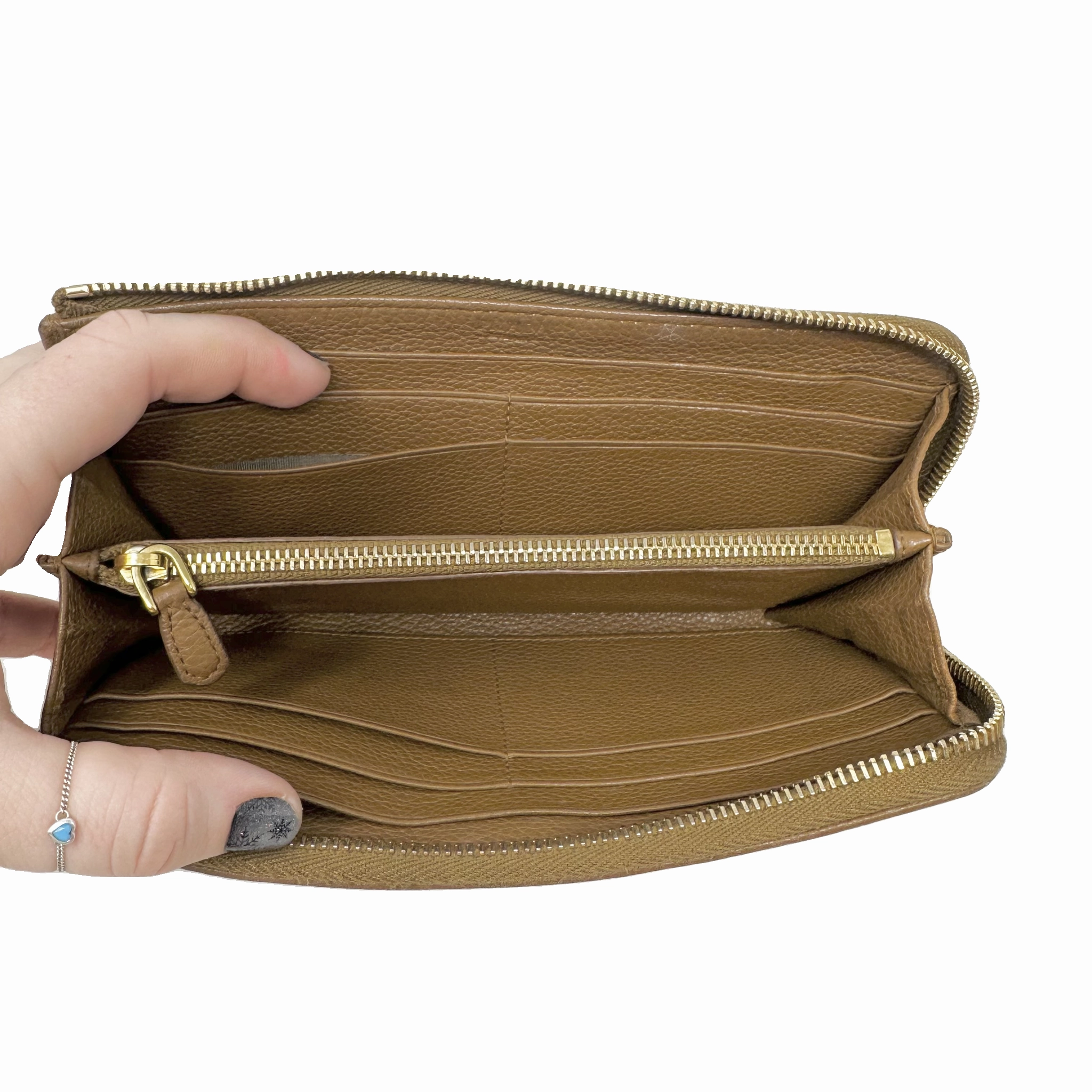 Wallet Luxury Designer By Prada, Size: Medium
