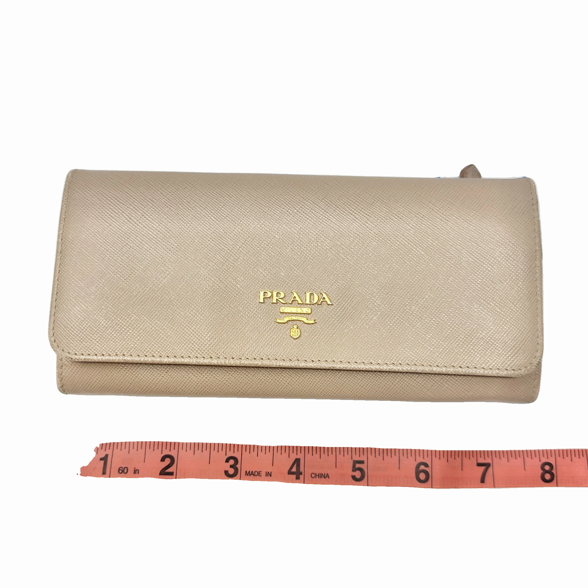 Wallet Luxury Designer By Prada, Size: Medium
