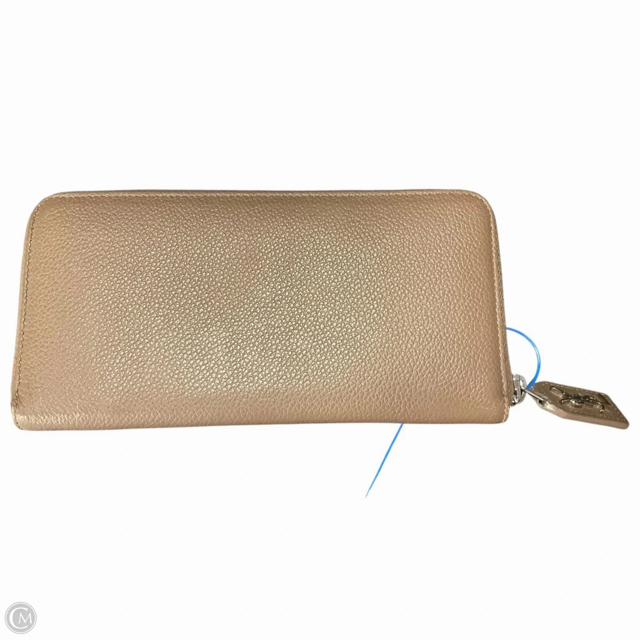 Wallet Luxury Designer By Yves Saint Laurent, Size: Large
