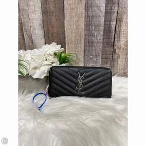 Wallet Luxury Designer By Yves Saint Laurent, Size: Medium