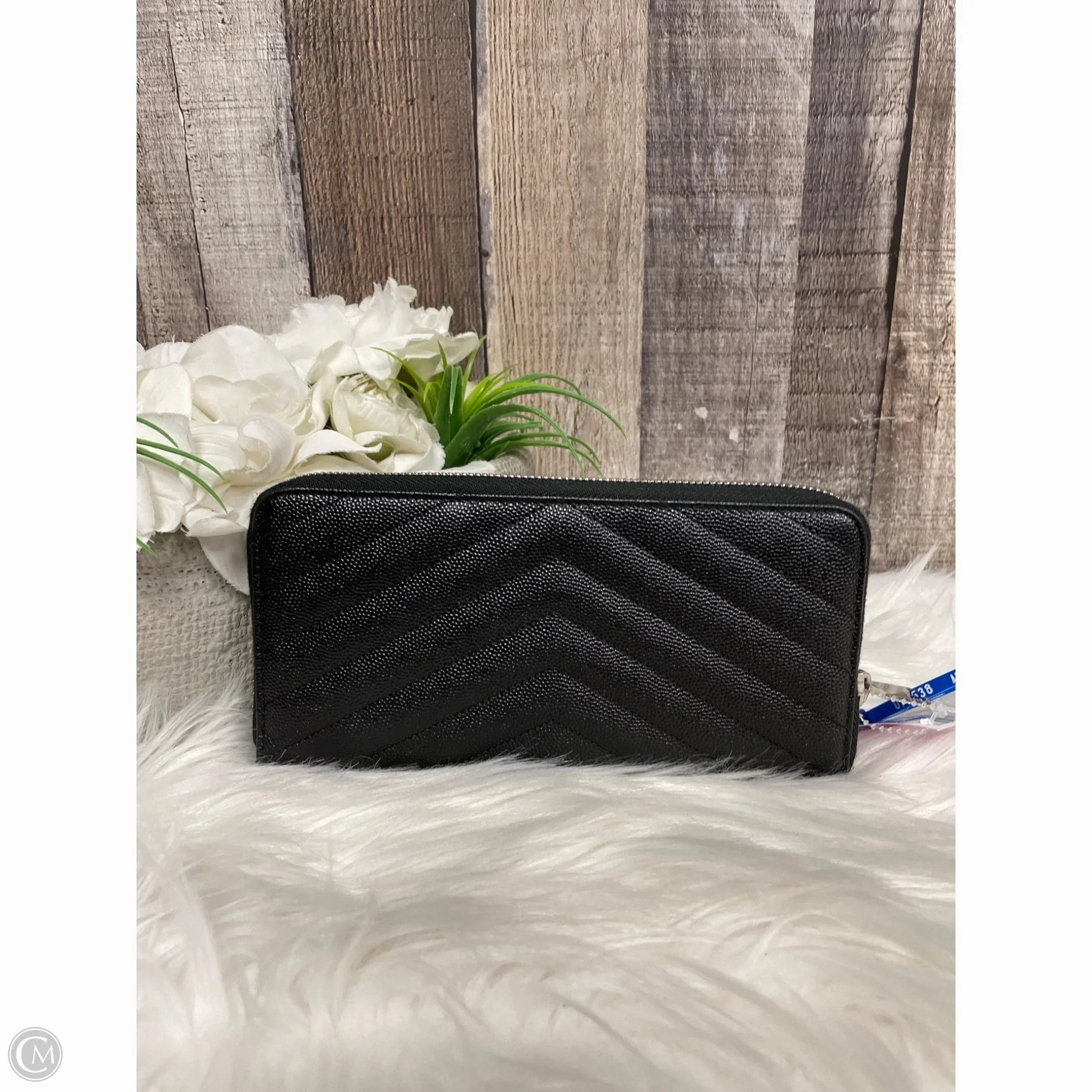 Wallet Luxury Designer By Yves Saint Laurent, Size: Medium