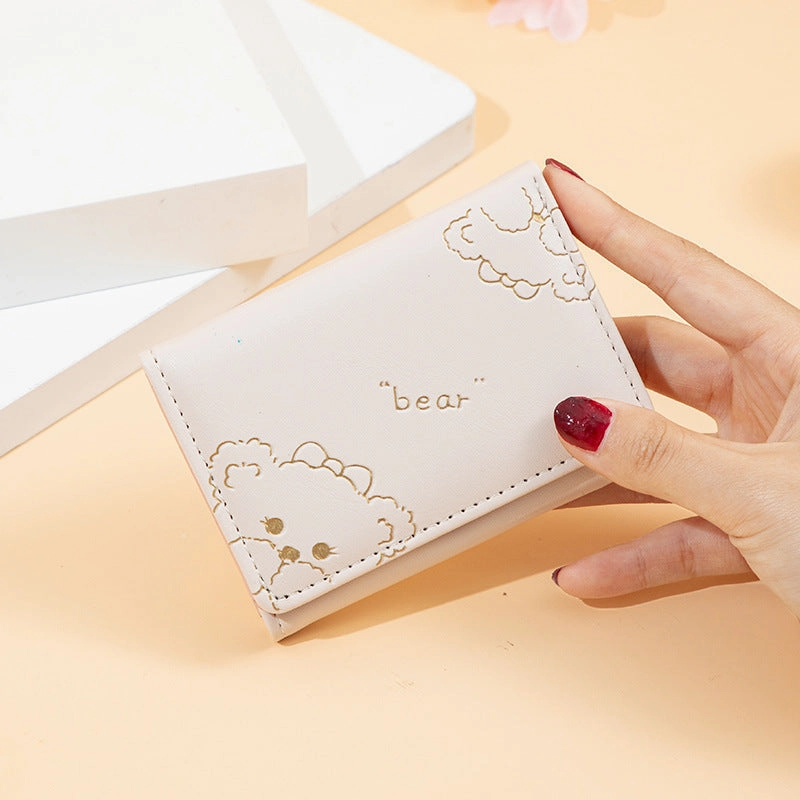 Wallet print bear