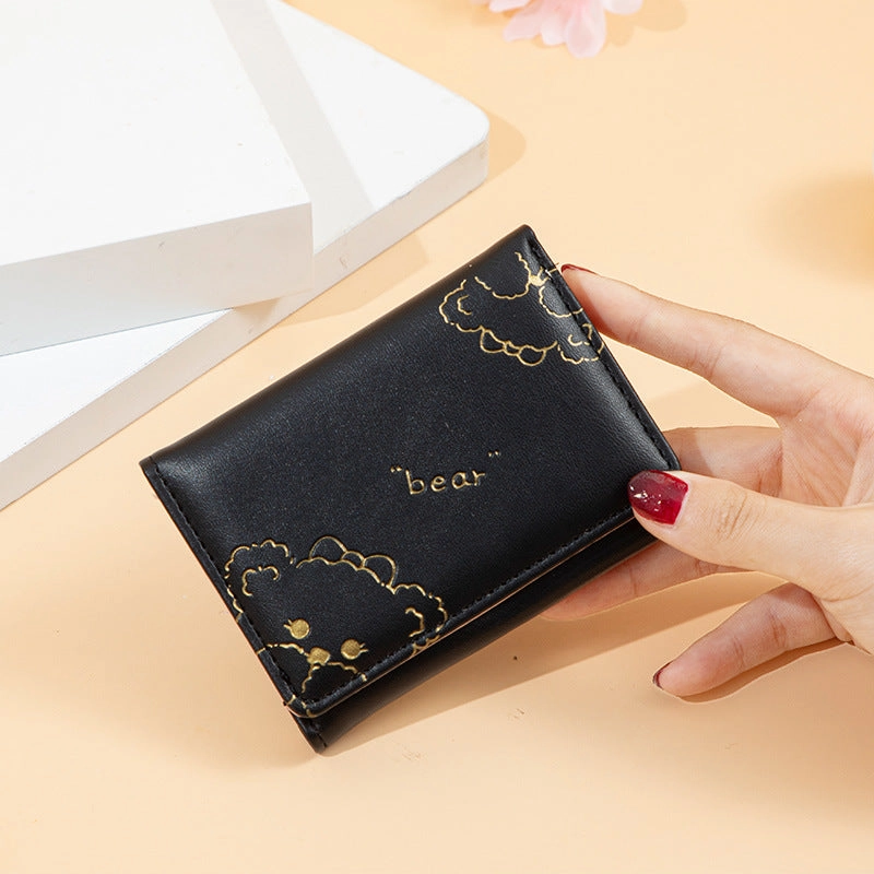 Wallet print bear