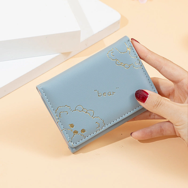 Wallet print bear