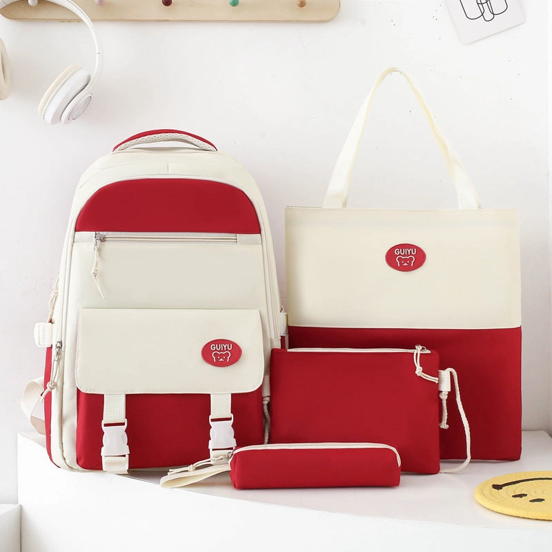 Waterproof backpack with large capacity, school bag