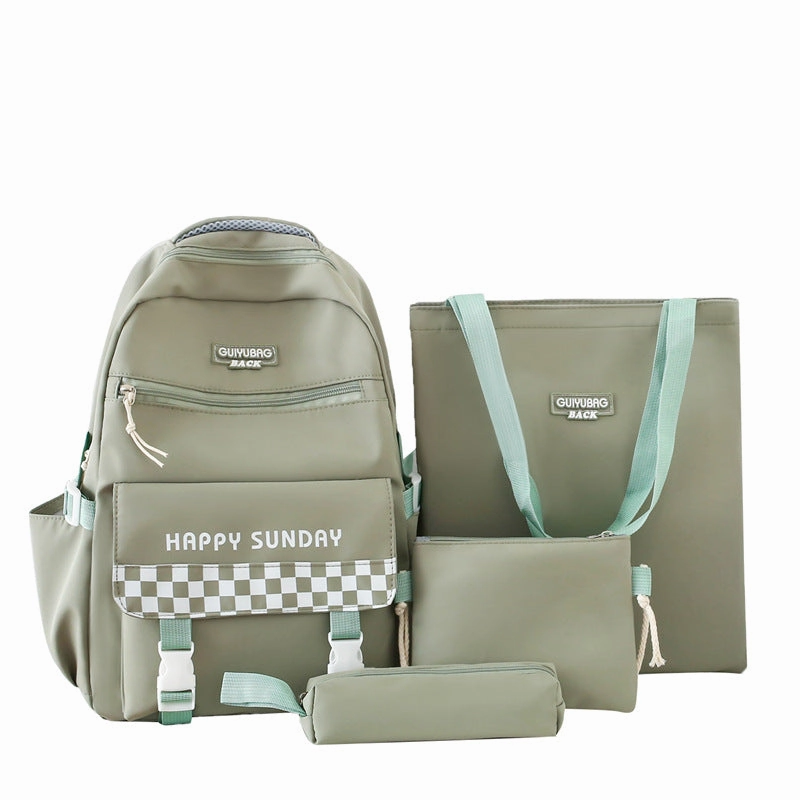 women's large capacity backpack school bag