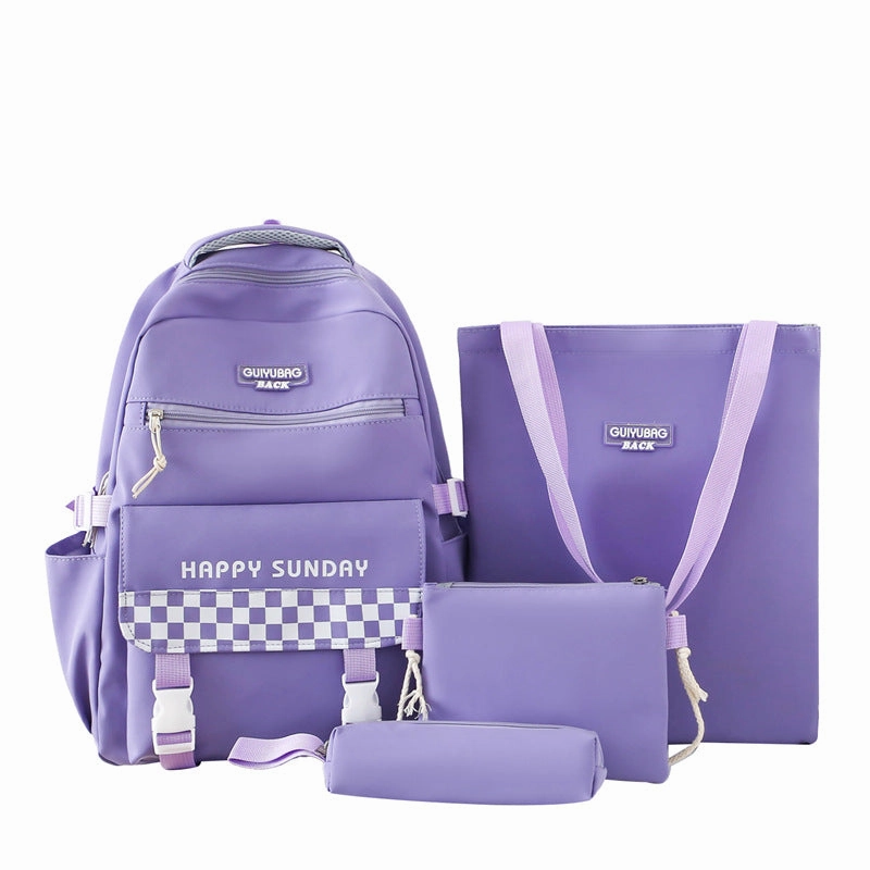 women's large capacity backpack school bag