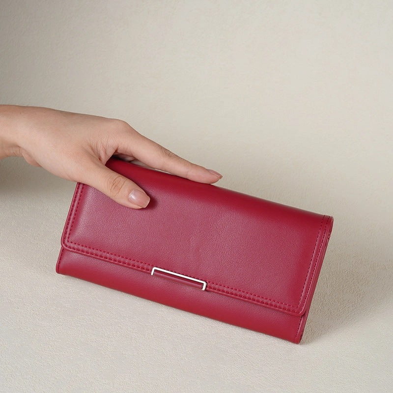 Women's long clutch bag wallet