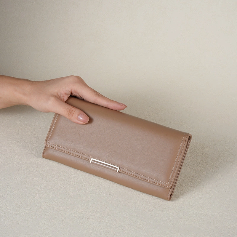 Women's long clutch bag wallet